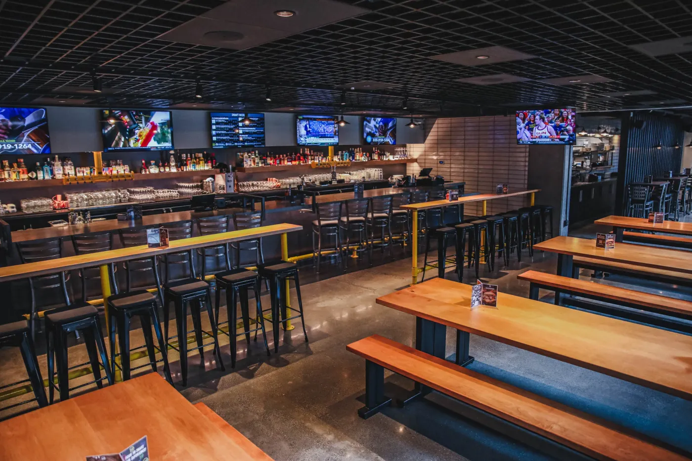 The Hall interior view of the main bar